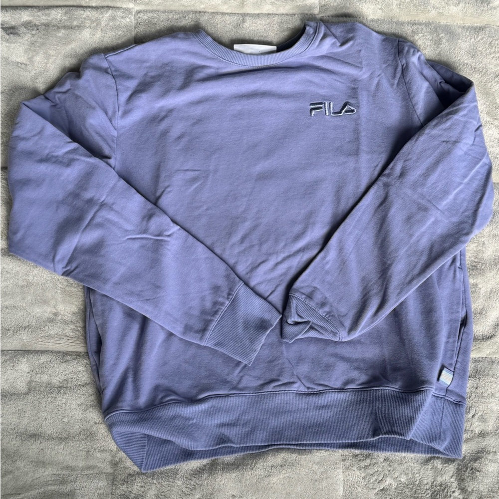 Fila Purple Crewneck Sweater